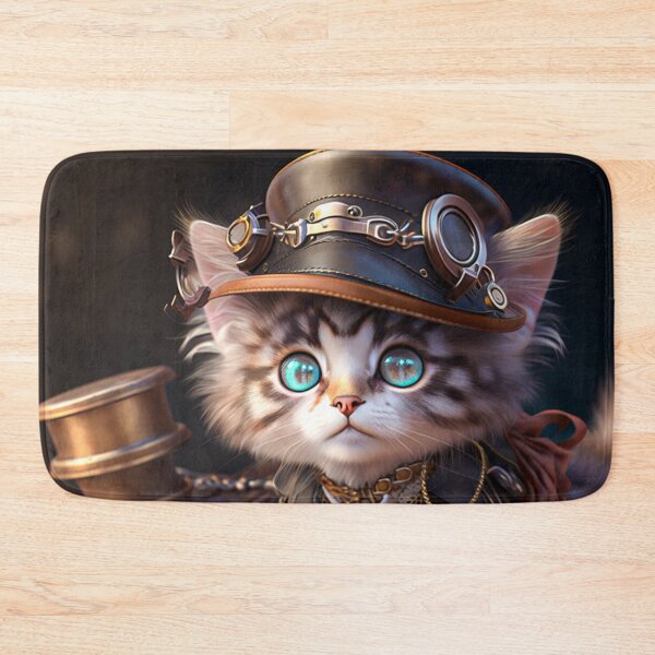 Item preview, The Steamkitten Siblings - Furball designed and sold by DoublecrashArt.