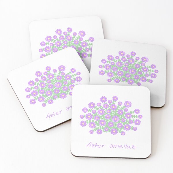 Item preview, aster flowers designed and sold by carodoodle.