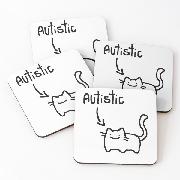 Item preview, autistic cat designed and sold by badri2.