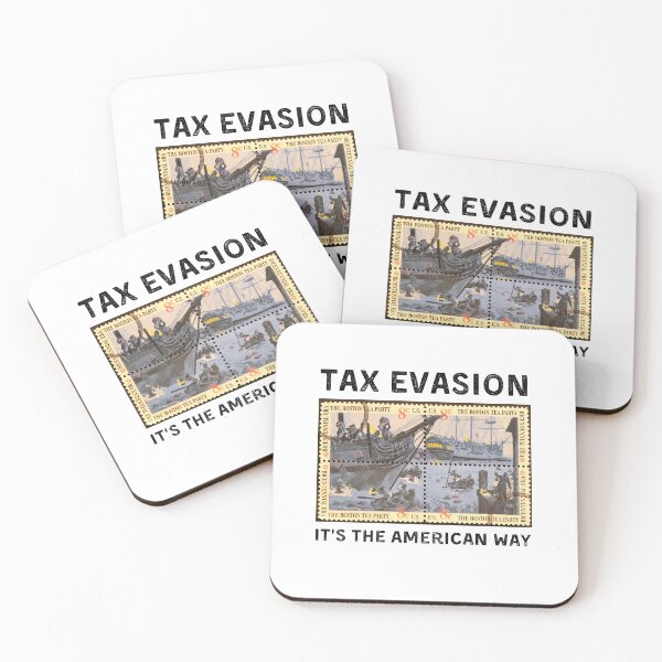 Item preview, Commit Tax Evasion - Commit Tax Fraud - American Way - Light Background designed and sold by NateFellhauer.