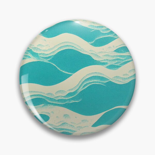 Artikelvorschau, Vaporwave Clouds on Cyan Sky - 80s Style Chillwave Pattern on Turquoise entworfen und verkauft von Fine Prints.