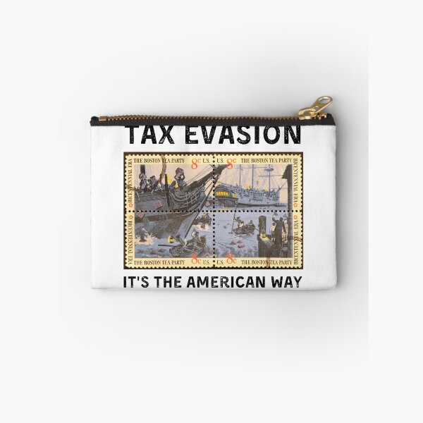 Item preview, Commit Tax Evasion - Commit Tax Fraud - American Way - Light Background designed and sold by NateFellhauer.