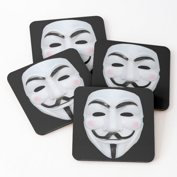 Item preview, V Vendetta mask    designed and sold by MayLouShop.