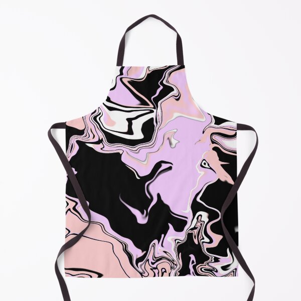 Aperçu de l'œuvre Pink Black White Swirls créée et vendue par awsomepatterns.