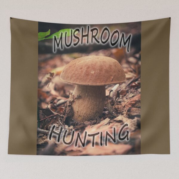Item preview, Boletus edulis or cep, edible wild mushroom in a forest designed and sold by SvarunPogani.