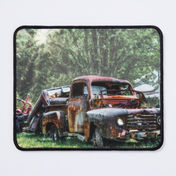 Item preview, Old Rusty Truck by Railroad Crossing designed and sold by dbvirago.