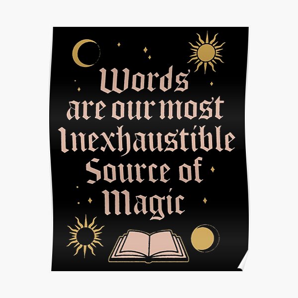 Citation de mots Poster