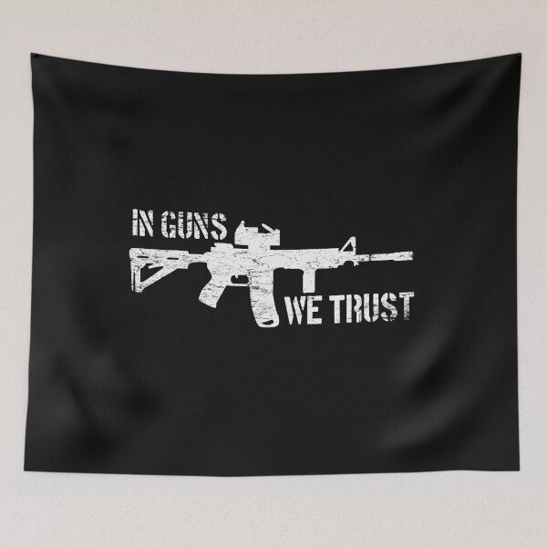 Item preview, In Guns We Trust designed and sold by MikesTeez.