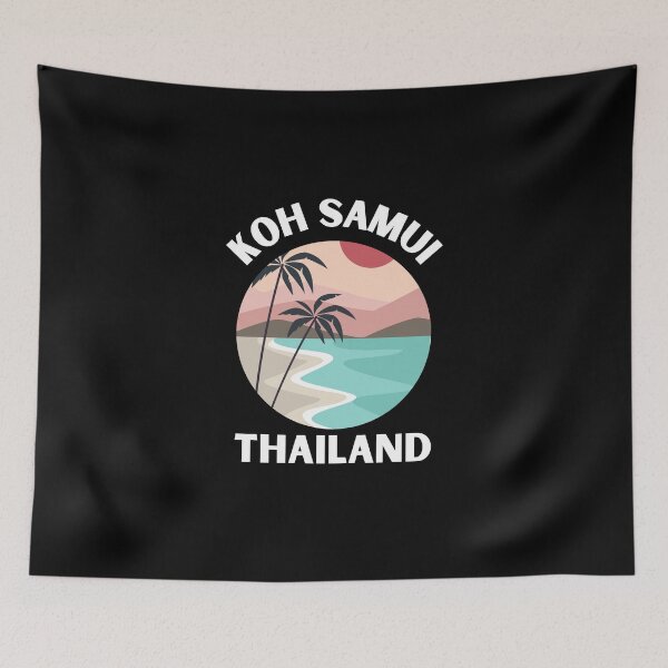 Item preview, Koh Samui Beach Design designed and sold by RektRepublic.