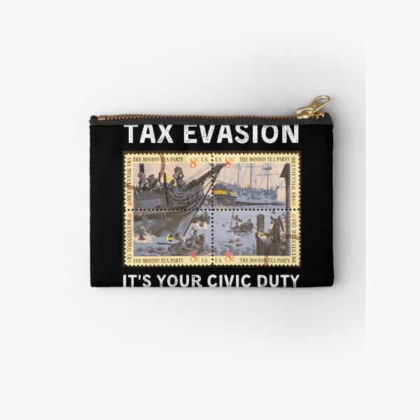 Item preview, Commit Tax Evasion - Commit Tax Fraud - Civic Duty - Dark Background designed and sold by NateFellhauer.