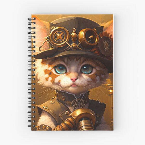 Item preview, The Steamkitten Siblings - Amelia Catheart designed and sold by DoublecrashArt.