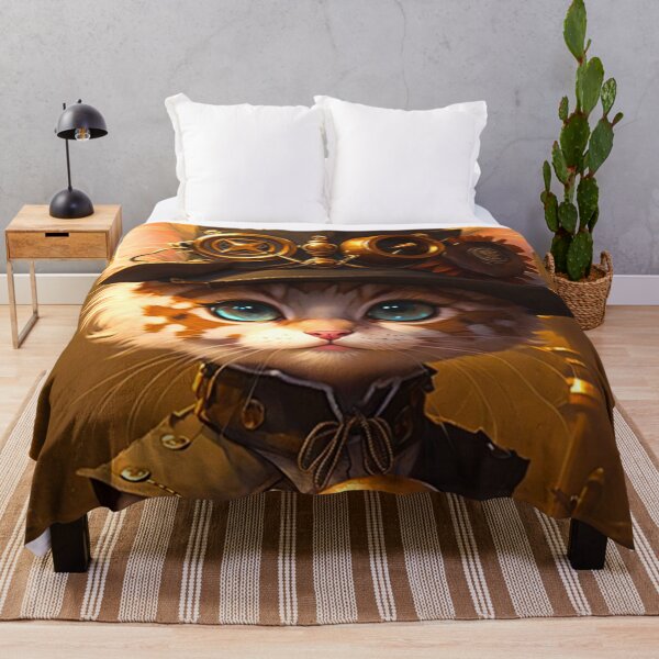 Item preview, The Steamkitten Siblings - Amelia Catheart designed and sold by DoublecrashArt.