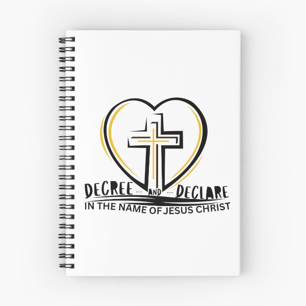 Item preview, Decree and Declare In The Name of Jesus Christ designed and sold by Nancyanna.