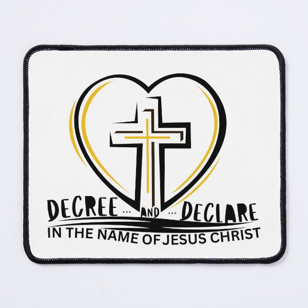 Item preview, Decree and Declare In The Name of Jesus Christ designed and sold by Nancyanna.
