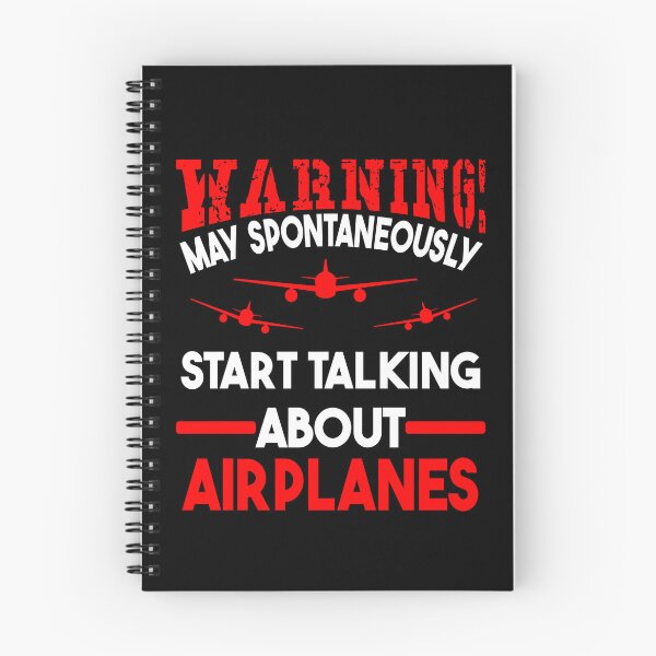 Item preview, Warning May Spontaneously Start Talking About Airplanes designed and sold by XardGoods.