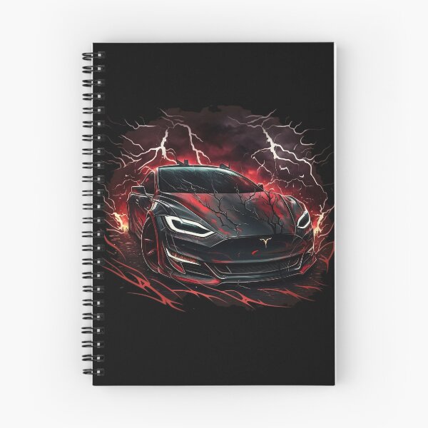 Item preview, Sports car with lightning bolts designed and sold by Zip-Zup.