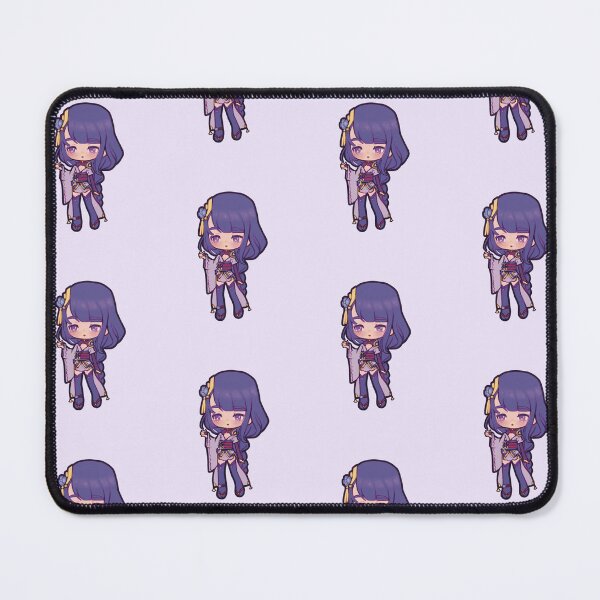 Item preview, Raiden Shogun Chibi - Genshin Impact designed and sold by EggvvitchArt.