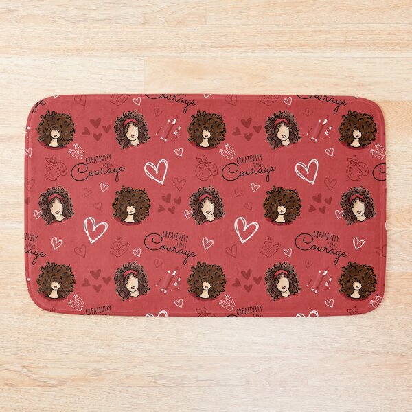 Item preview, Creativity Takes Courage (Brown) designed and sold by Curly-Cuties.