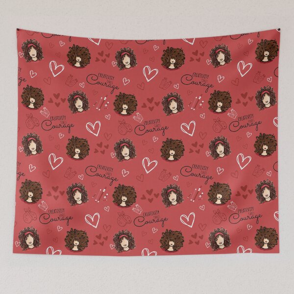 Item preview, Creativity Takes Courage (Brown) designed and sold by Curly-Cuties.