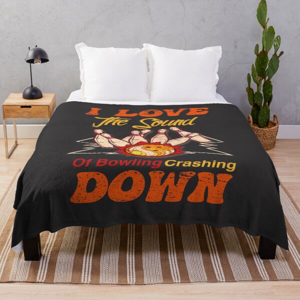 Item preview, I Love The Sound Of Bowling Crashing Down alley funny T-shirts designed and sold by Saisaye.