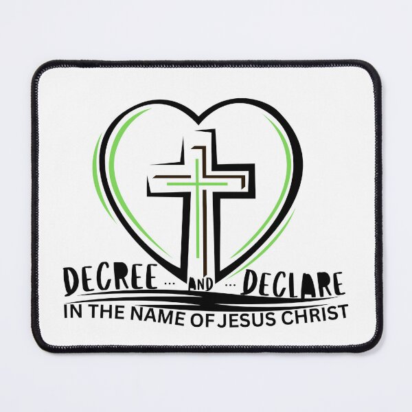Item preview, Decree and Declare In The Name of Jesus Christ designed and sold by Nancyanna.