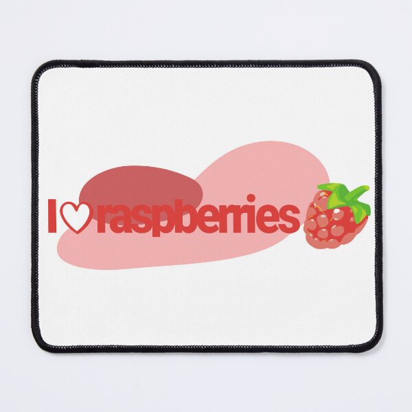 Item preview, I love raspberries designed and sold by AnnaRuz.