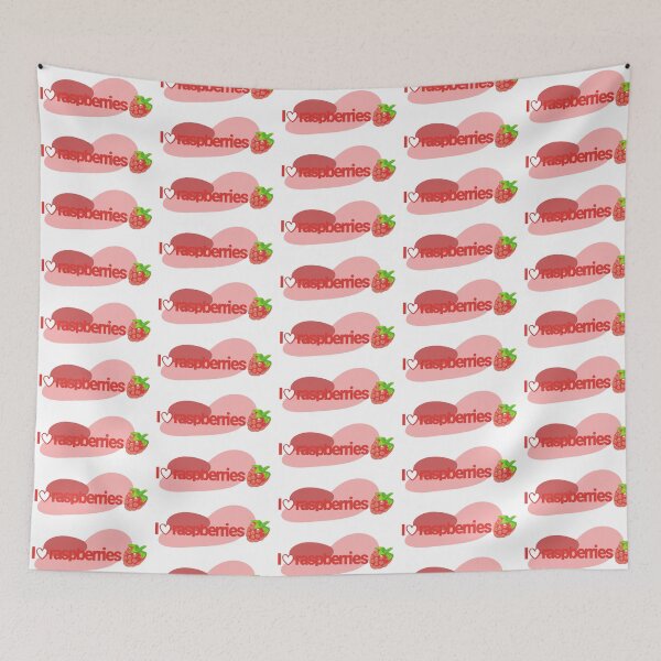 Item preview, I love raspberries designed and sold by AnnaRuz.
