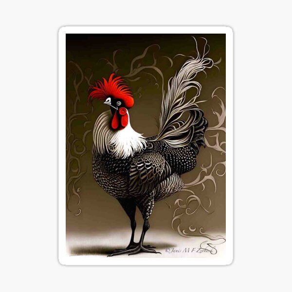 Henry Rooster, Sticker
