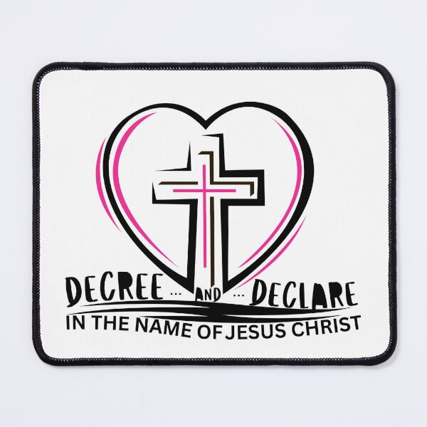 Item preview, Decree and Declare In The Name of Jesus Christ designed and sold by Nancyanna.