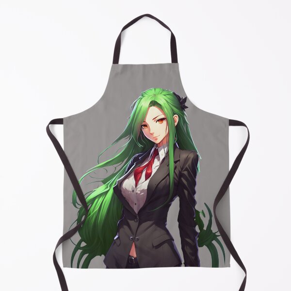 Item preview, Green Haired Beautiful Goth Girl designed and sold by Artificial-i-23.