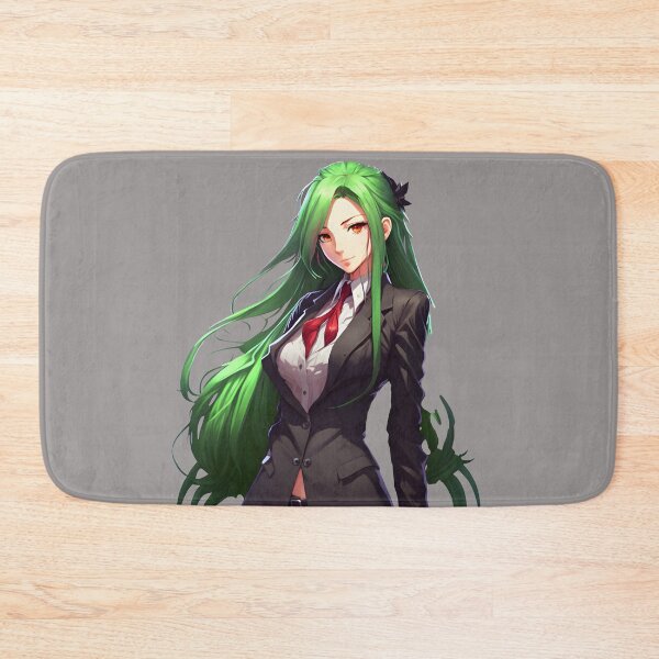 Item preview, Green Haired Beautiful Goth Girl designed and sold by Artificial-i-23.