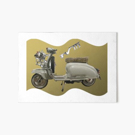 Tv175 Lambretta Art Board Prints Redbubble