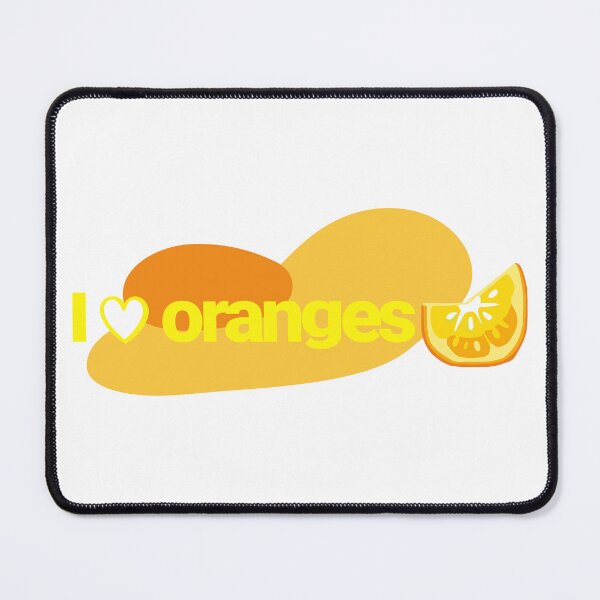 Item preview, I love oranges designed and sold by AnnaRuz.
