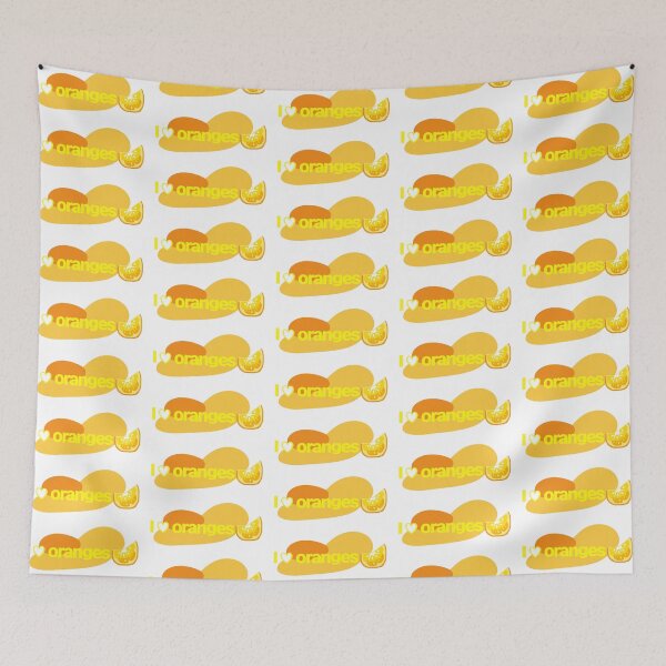 Item preview, I love oranges designed and sold by AnnaRuz.