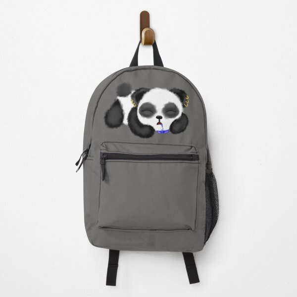 Item preview, Sleepy Goth Panda  designed and sold by SquishyBeeArt.