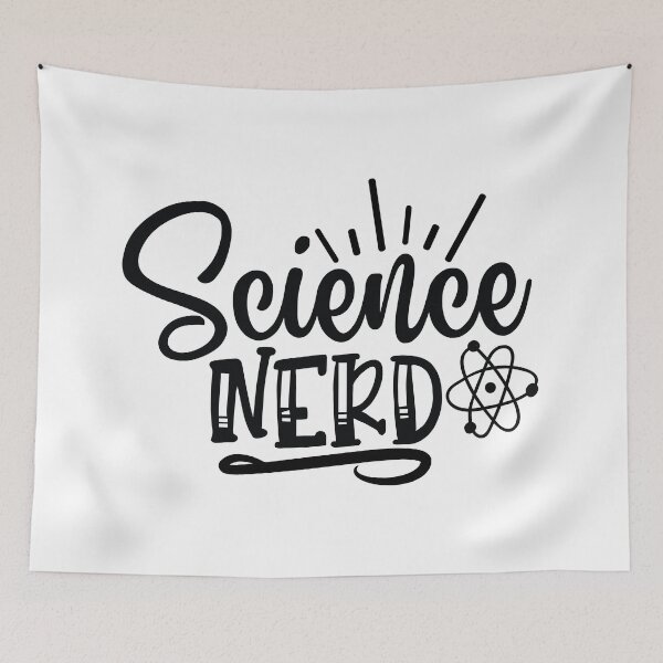 Item preview, SCIENCE NERD designed and sold by SticerOcean.