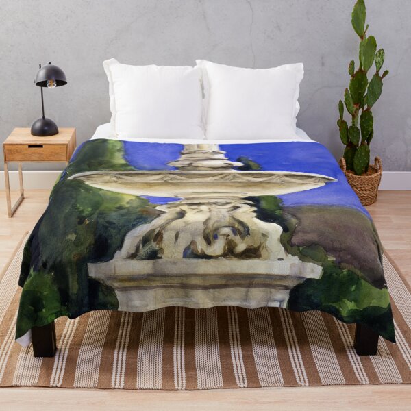 Item preview, John singer sargent  Marble Fountain in Italy  designed and sold by TeeARTHY.