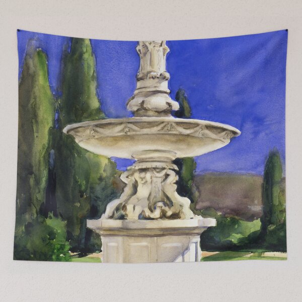 Item preview, John singer sargent  Marble Fountain in Italy  designed and sold by TeeARTHY.