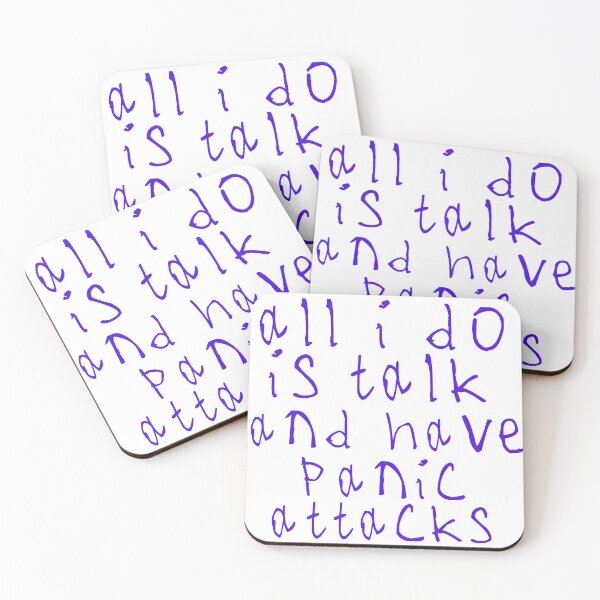 Item preview, All i do is talk and have panic attacks designed and sold by kinpirks.