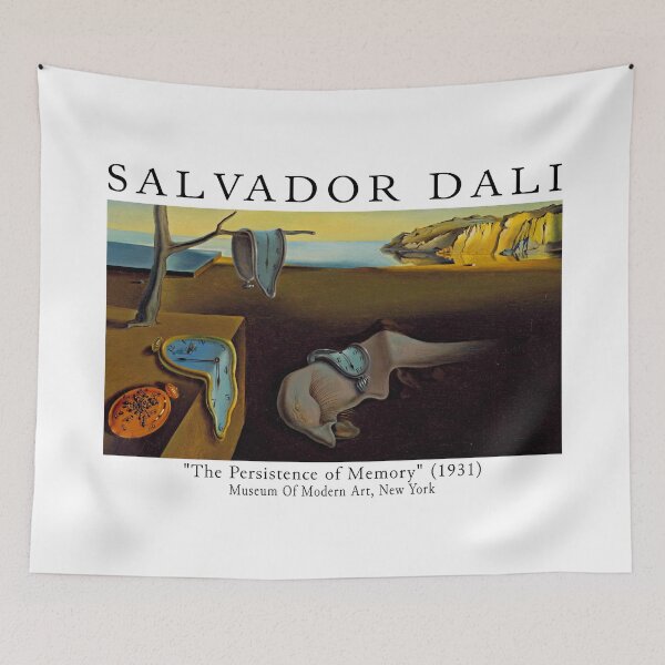 Item preview, Salvador Dali Painting The persistence Of Memory Poster designed and sold by Teetans.