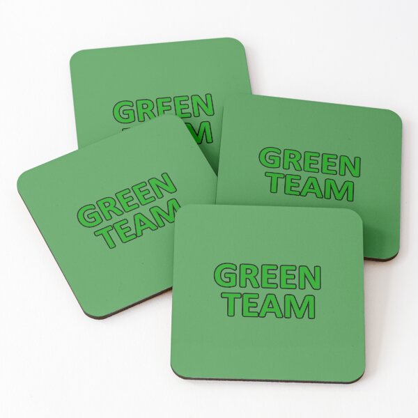 Item preview, Green Team Corporate Team Building Colors or Party Games Teams Color Green designed and sold by Beachy.