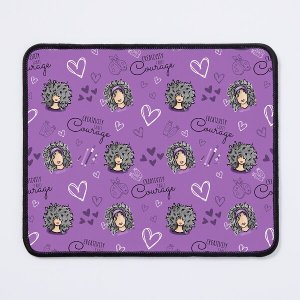 Item preview, Creativity Takes Courage (Gray) designed and sold by Curly-Cuties.