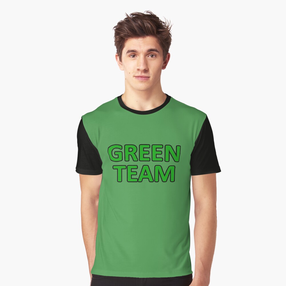  Party Team 1 green - team jersey T-Shirt : Clothing