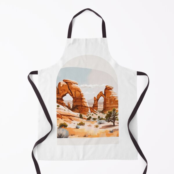 Item preview, Arches National Park Boho Watercolor Arch designed and sold by PikoApparel.