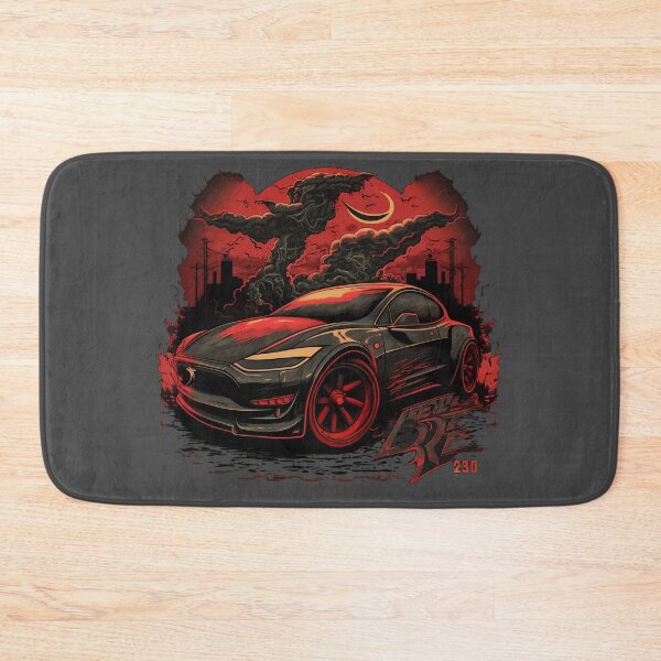Item preview, Abstract tesla model 3 designed and sold by Zip-Zup.
