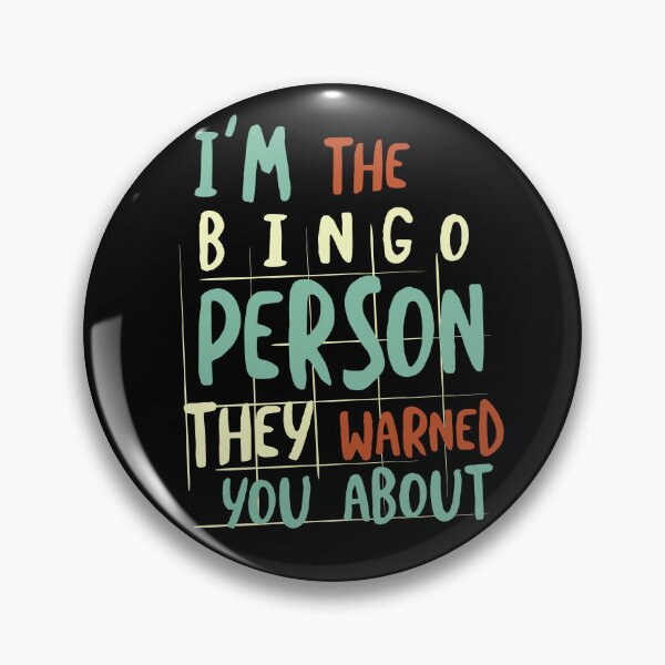 Item preview, Funny Bingo Person designed and sold by whyitsme.