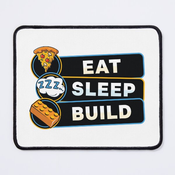 Item preview, Eat Sleep Build designed and sold by JJabagat.
