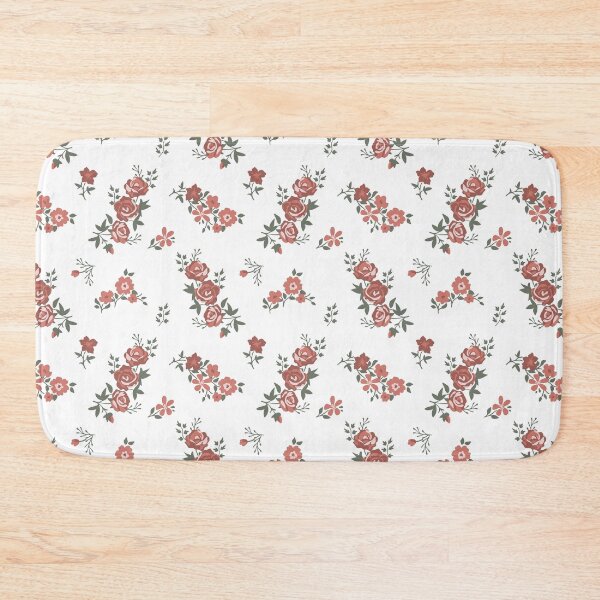 Item preview, Ditsy pink roses designed and sold by elyomys.
