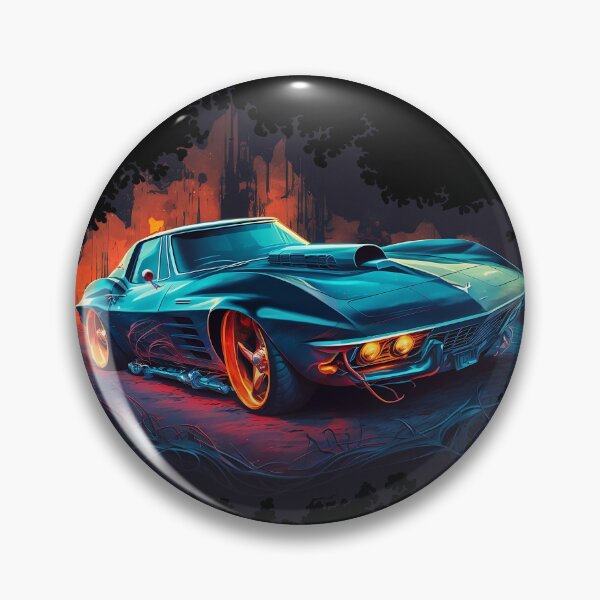 Item preview, Corvette Stingray 1969 procedente de los pozos del infierno designed and sold by Wobblechops.