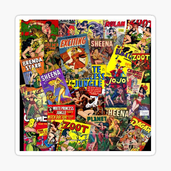 Comic Collage Gifts & Merchandise for Sale